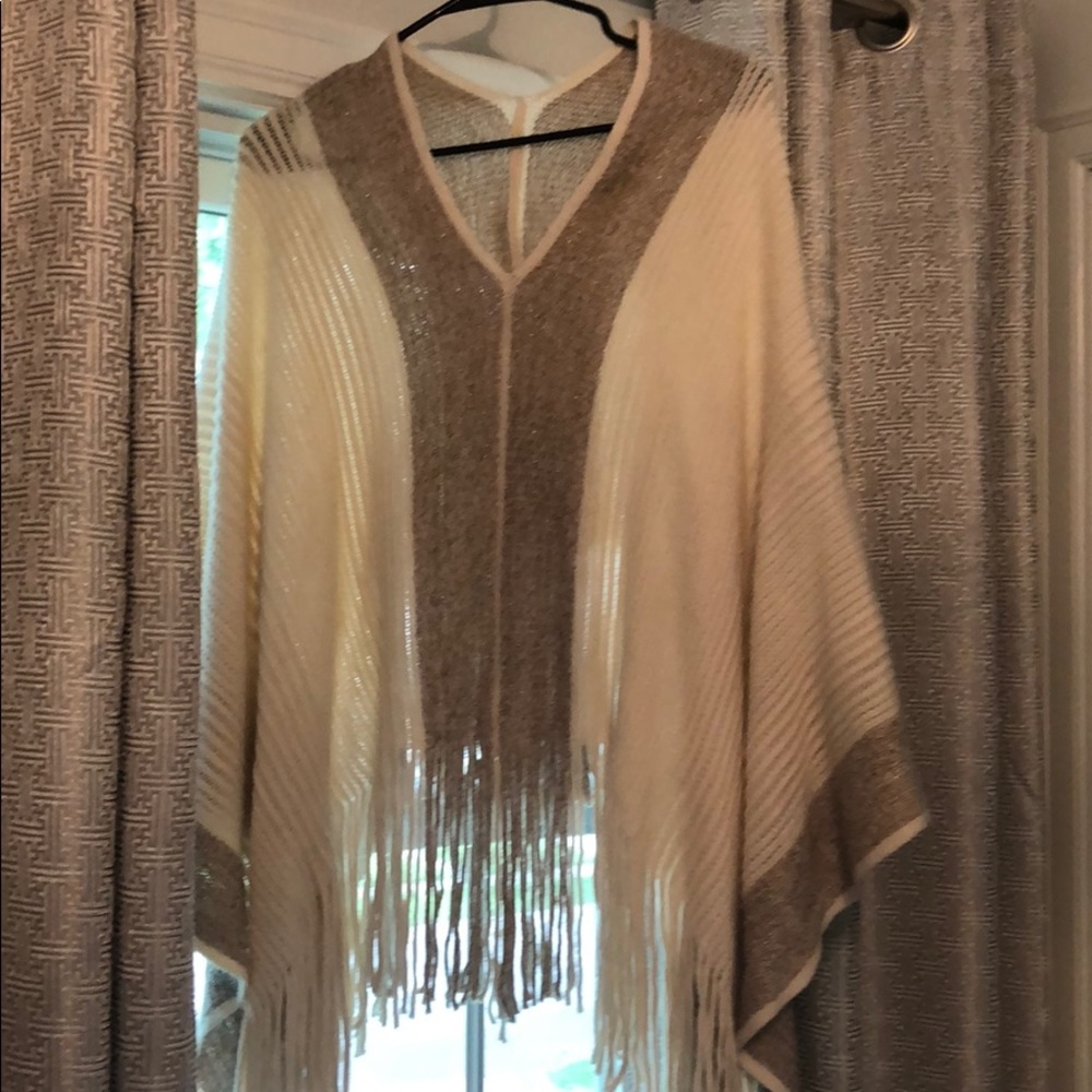 Poncho cardigan M